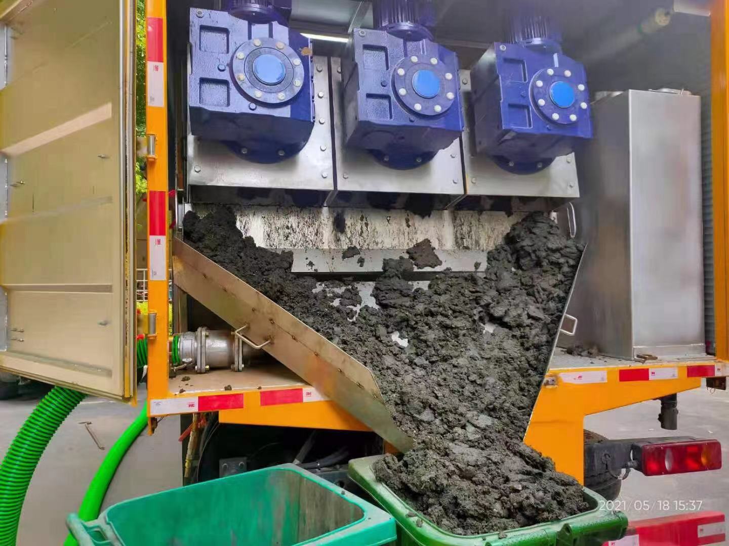 兴隆台化粪池清掏城市维护站-泥浆净化干湿分离处理